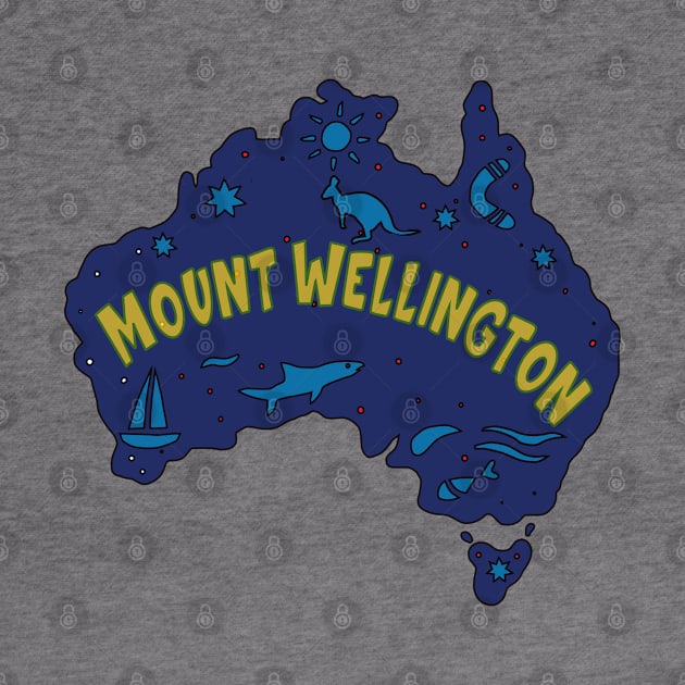 AUSSIE MAP MOUNT WELLINGTON by elsa-HD